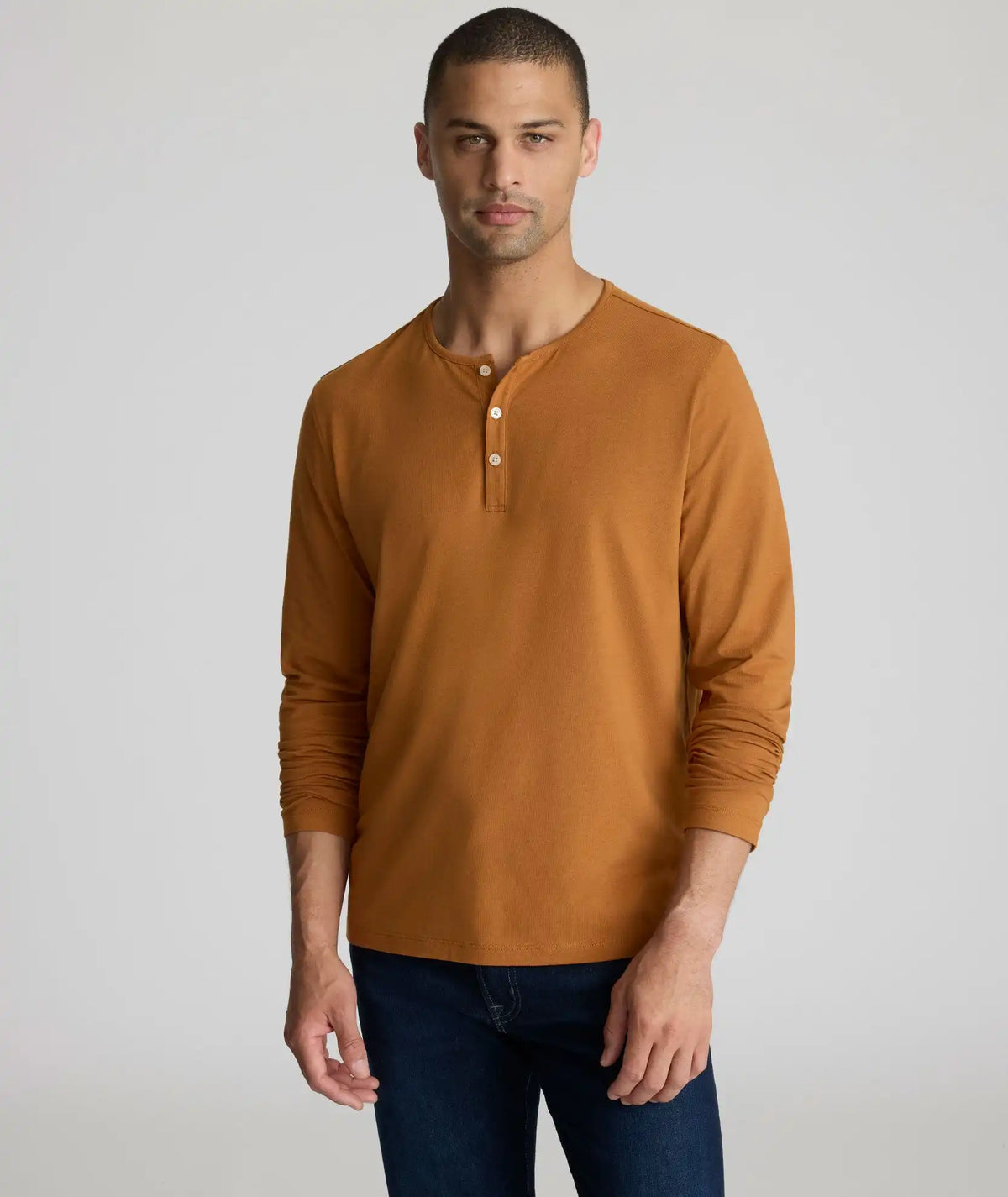 EcoSoft™ Henley - FINAL SALE