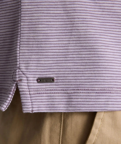 Jersey Slub Long-Sleeve Polo - FINAL SALE