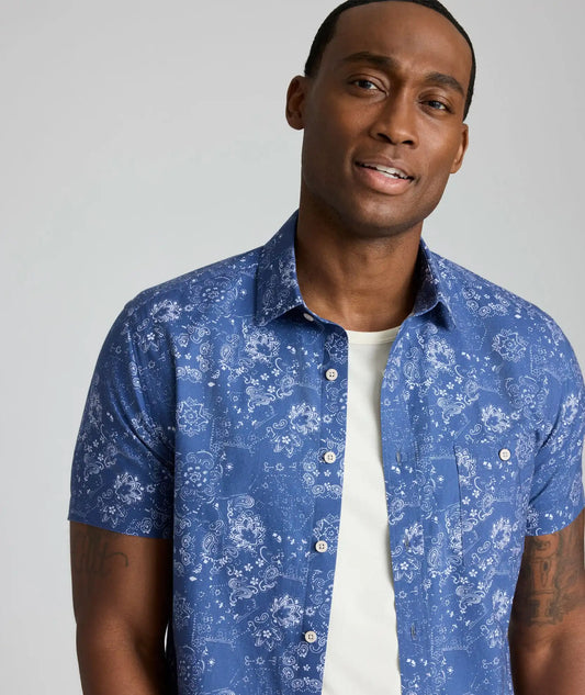 Summerweight Short-Sleeve Monroe Shirt -FINAL SALE