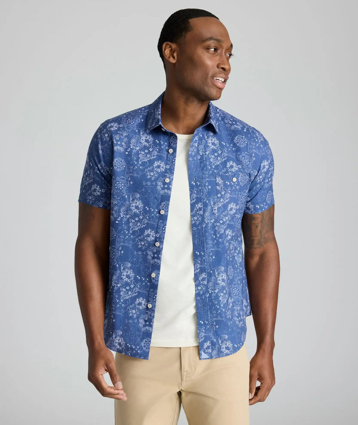 Summerweight Short-Sleeve Monroe Shirt -FINAL SALE