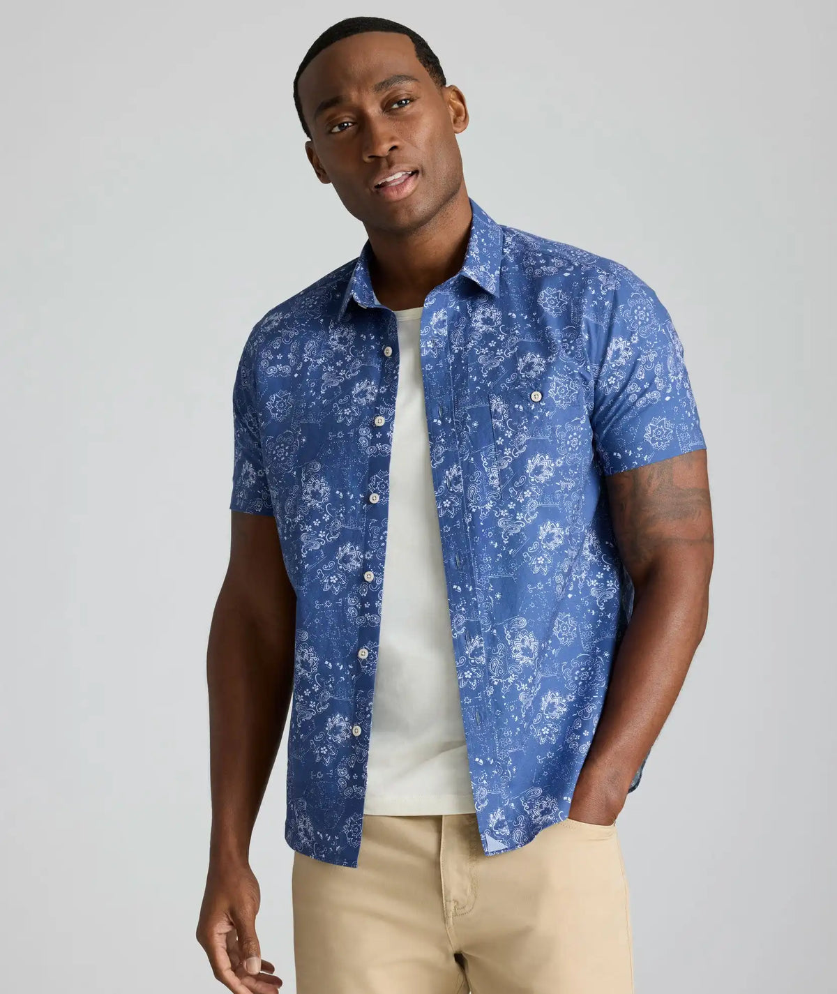 Summerweight Short-Sleeve Monroe Shirt -FINAL SALE