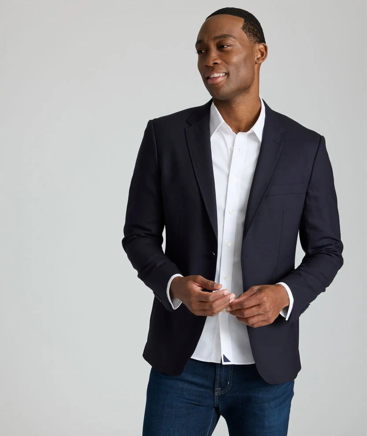 Wrinkle-Resistant Palazzo Sport Coat