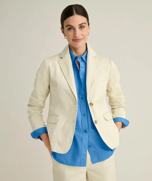 Stretch Twill Piper Blazer