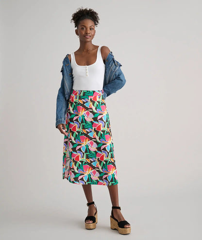 Linen Blend Pippa Skirt