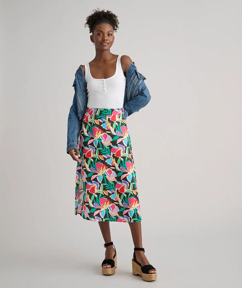 Linen Blend Pippa Skirt