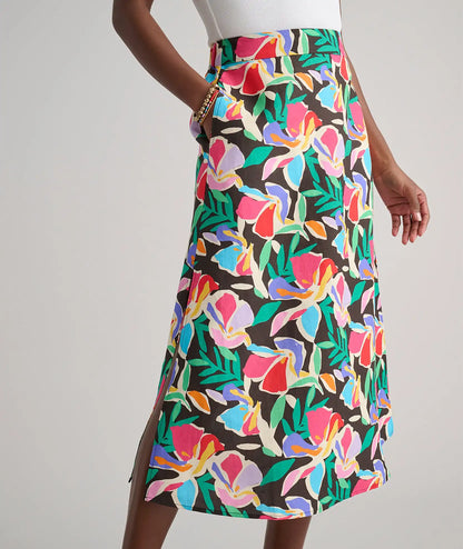 Linen Blend Pippa Skirt