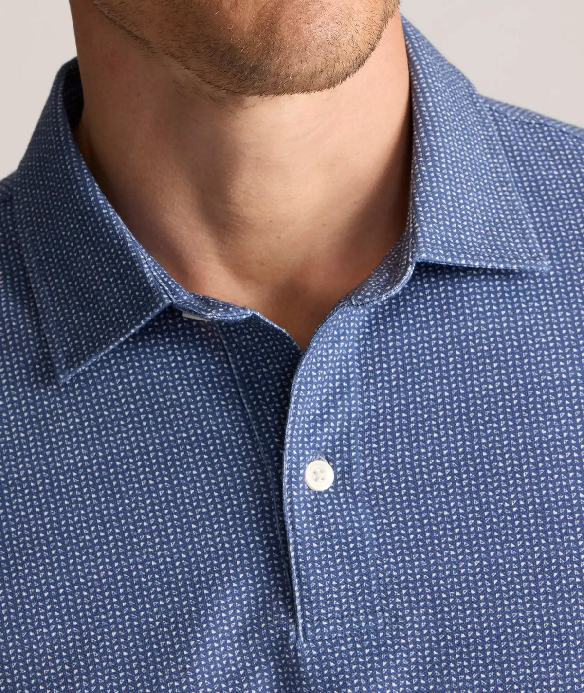 Printed CottonTek™ Polo