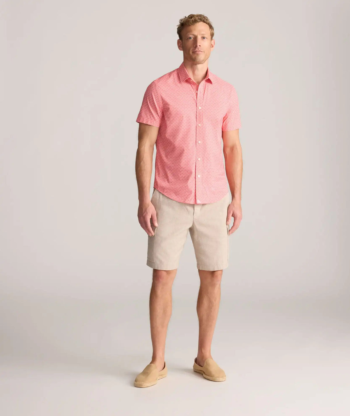 Linen-Cotton Utility Shorts - FINAL SALE