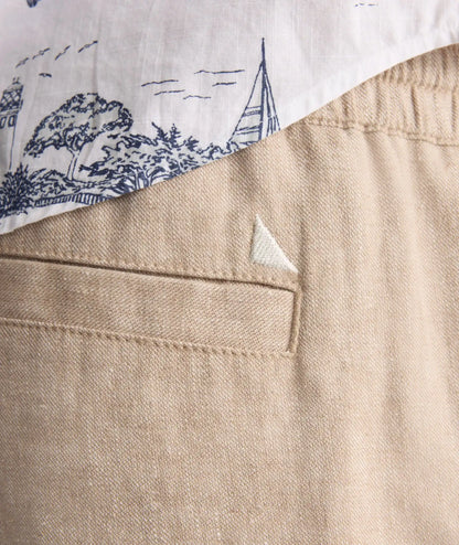 Linen-Cotton Utility Shorts - FINAL SALE