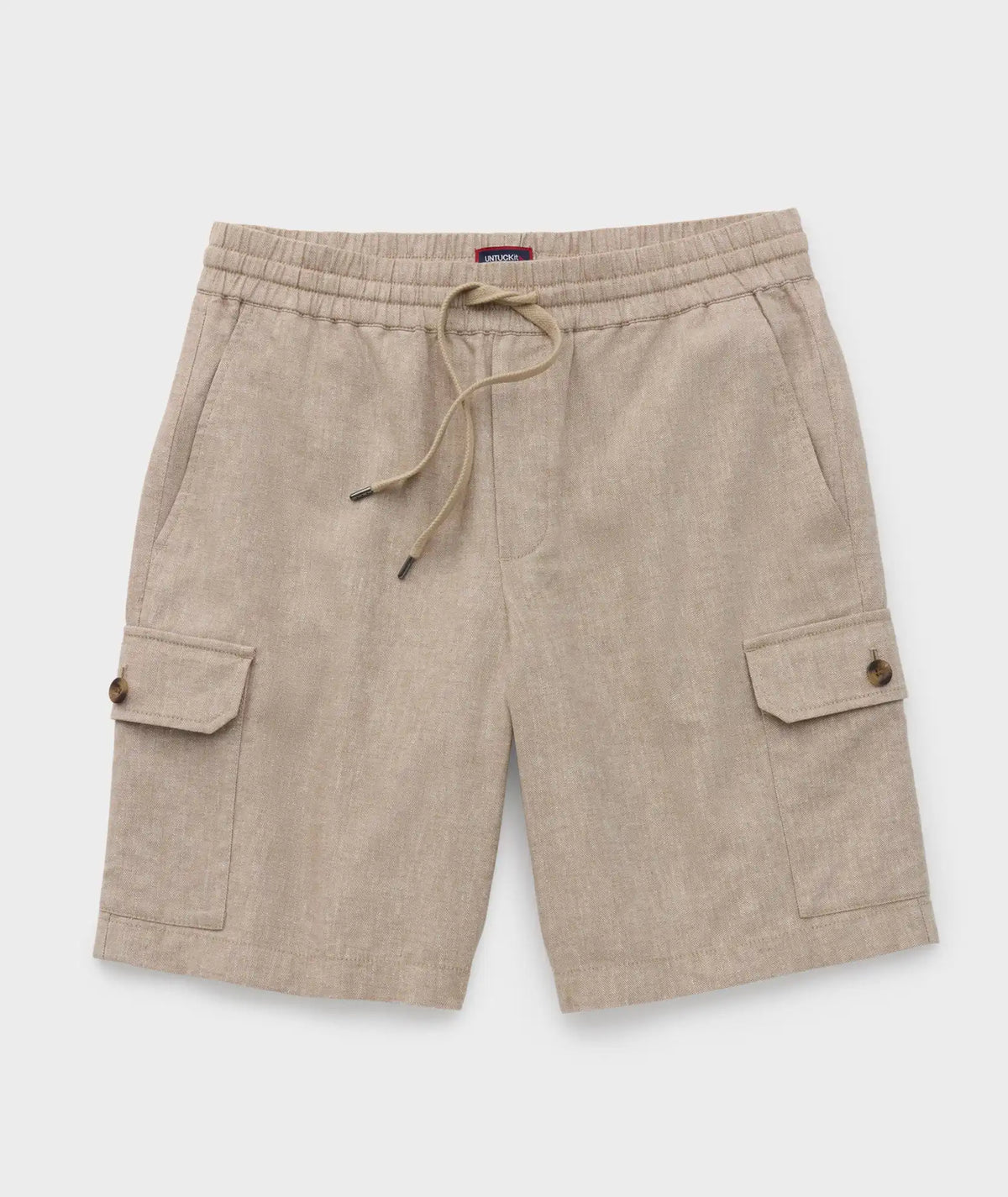 Linen-Cotton Utility Shorts - FINAL SALE