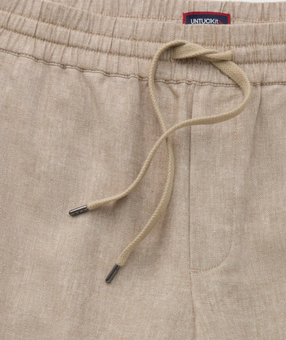 Linen-Cotton Utility Shorts - FINAL SALE