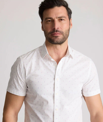Stretch Cotton Short-Sleeve Rockwell Shirt