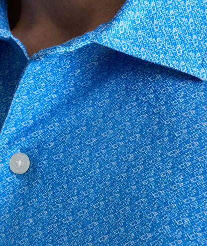 Printed CottonTek™ Polo