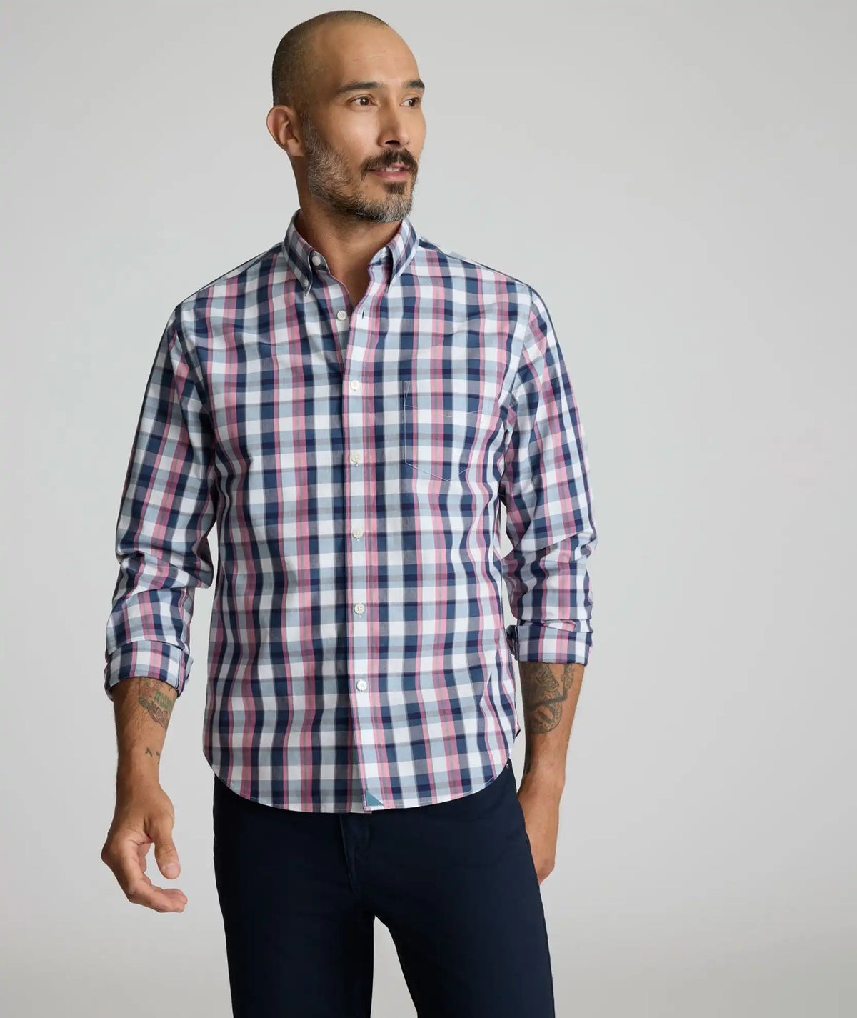 Wrinkle-Free Schwarz Shirt - FINAL SALE