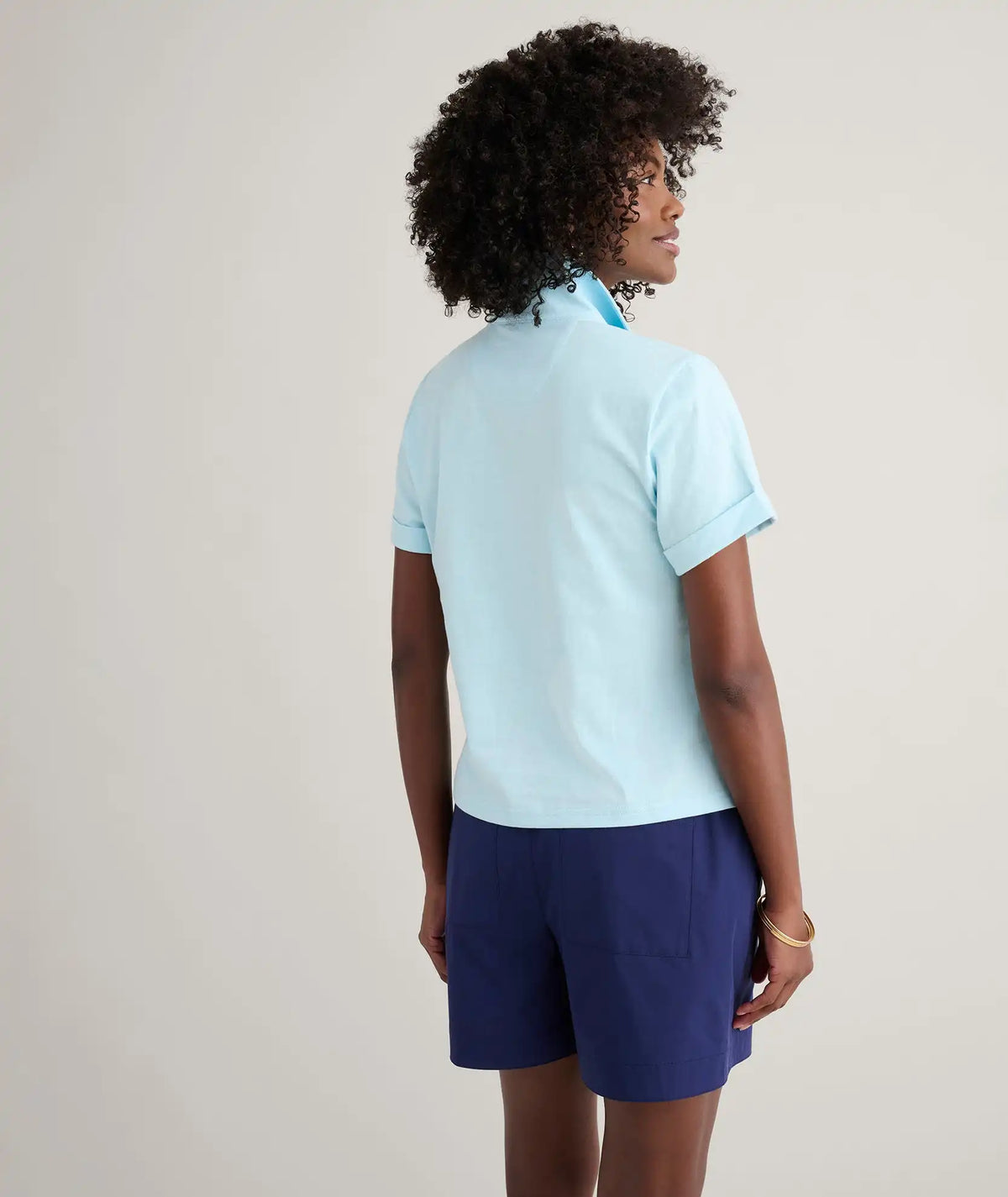 Cotton Knit Shelby Polo