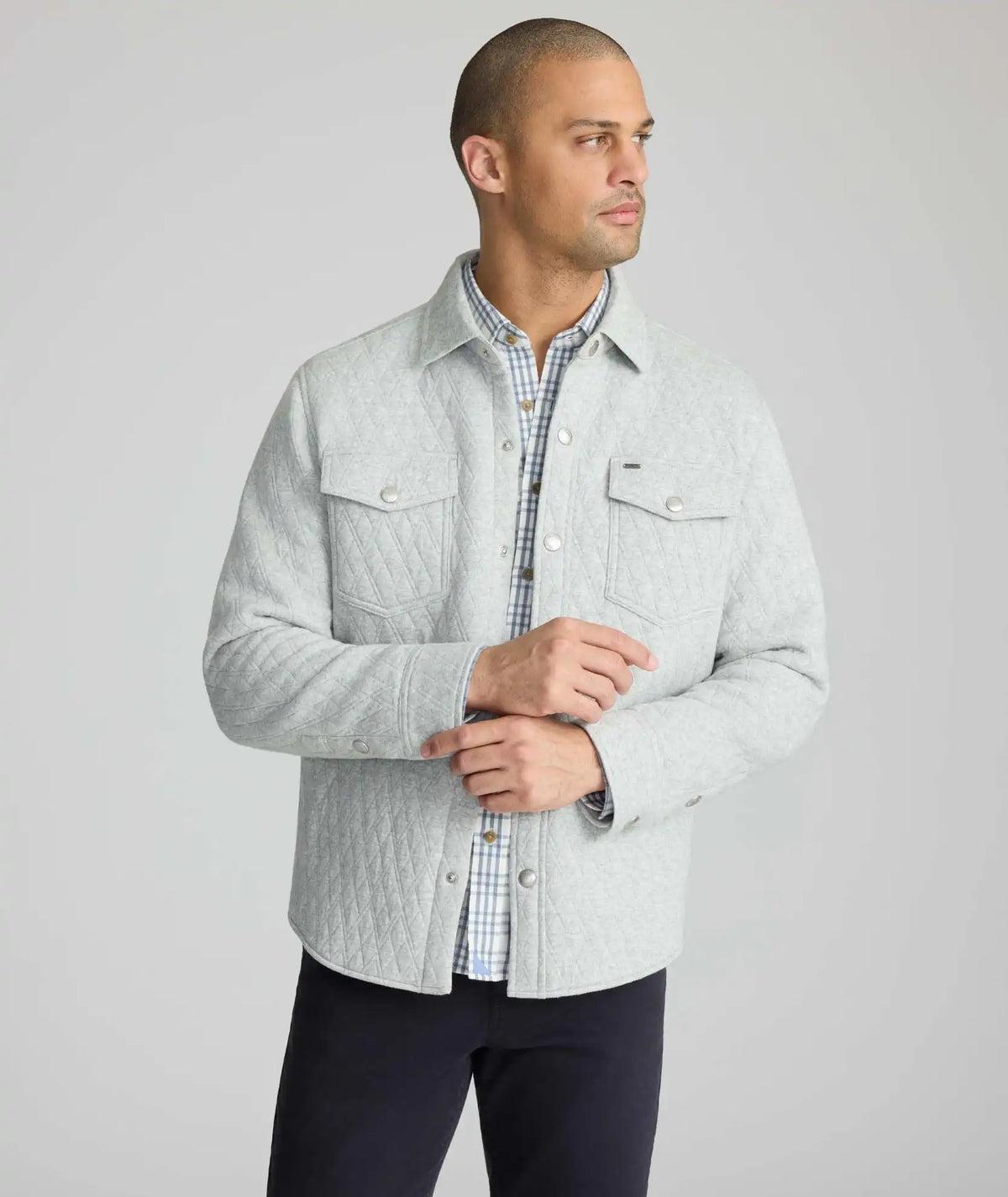Quilted Shirt Jacket