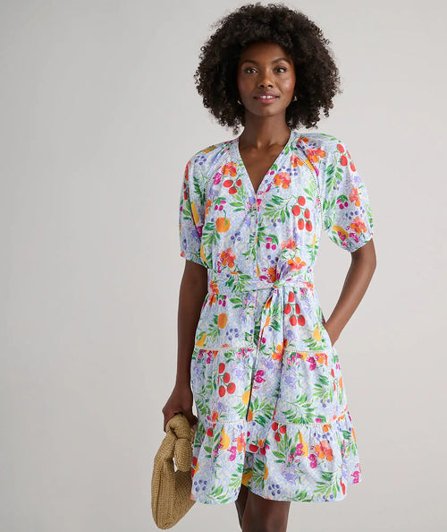 Cotton Short-Sleeve Sierra Dress