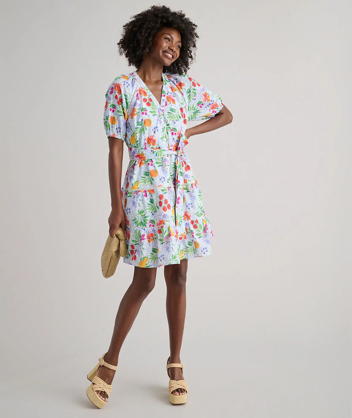 Cotton Short-Sleeve Sierra Dress