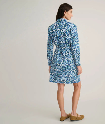 Stretch Cotton Poplin Taylor Shirtdress