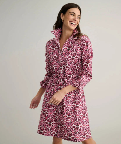 Stretch Cotton Poplin Taylor Shirtdress