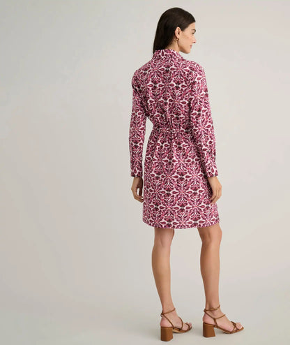 Stretch Cotton Poplin Taylor Shirtdress