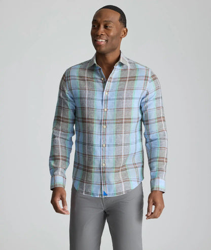 Wrinkle-Resistant Linen Vaughn Shirt - FINAL SALE