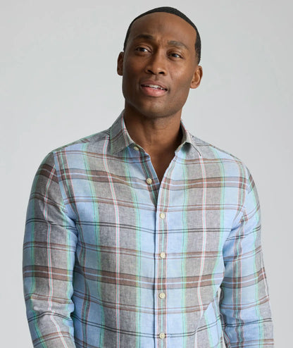 Wrinkle-Resistant Linen Vaughn Shirt - FINAL SALE