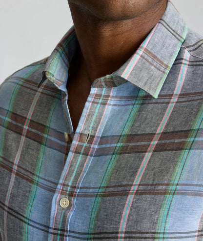 Wrinkle-Resistant Linen Vaughn Shirt - FINAL SALE