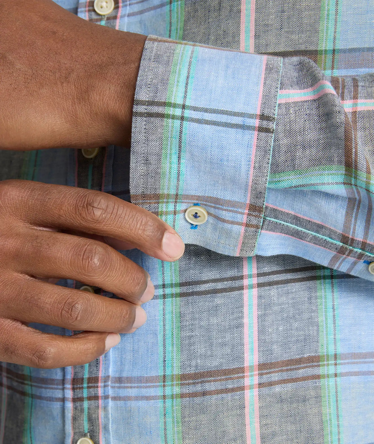 Wrinkle-Resistant Linen Vaughn Shirt - FINAL SALE
