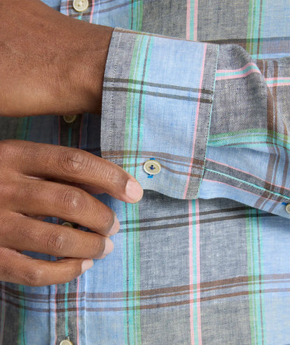 Wrinkle-Resistant Linen Vaughn Shirt - FINAL SALE