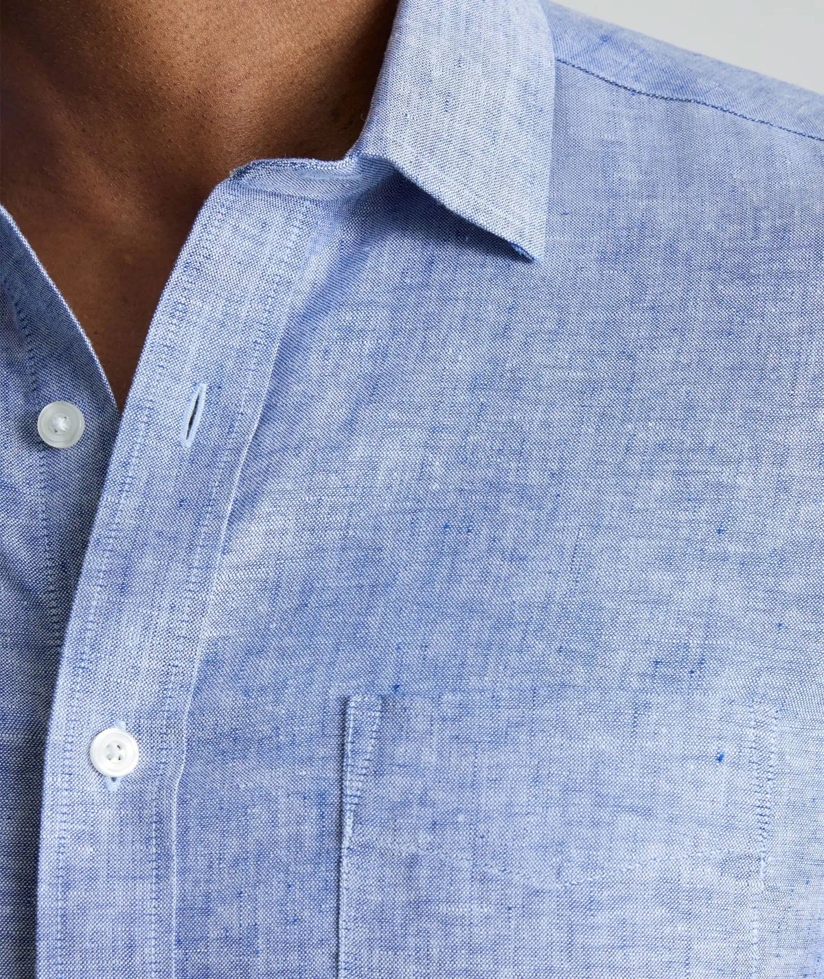 Wrinkle-Resistant Linen Vin Santo Shirt