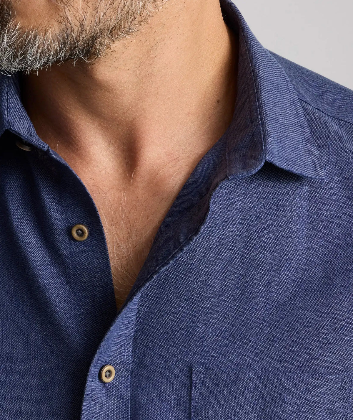 Wrinkle-Resistant Linen Vin Santo Shirt