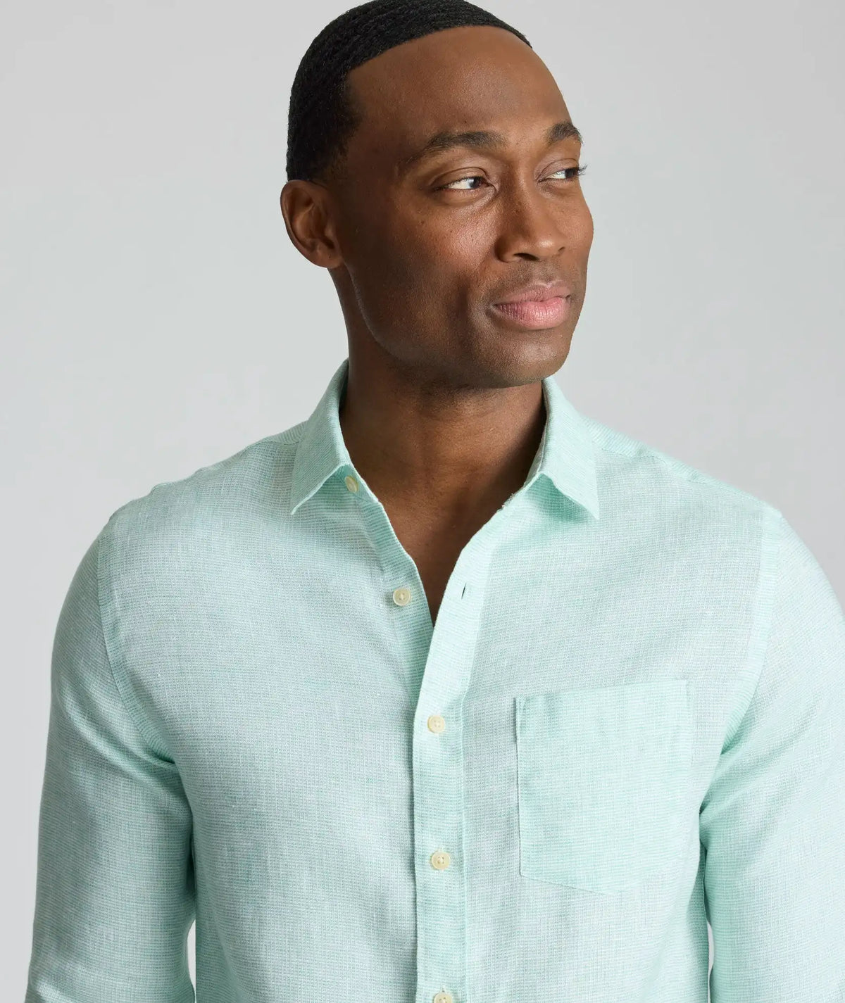 Wrinkle-Resistant Linen Wildehart Shirt - FINAL SALE