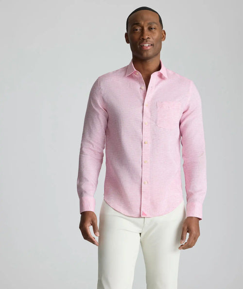 Wrinkle-Resistant Linen Wildehart Shirt - FINAL SALE