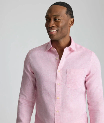 Wrinkle-Resistant Linen Wildehart Shirt - FINAL SALE