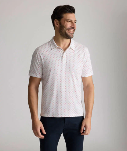 Printed Jersey Performance Polo - FINAL SALE