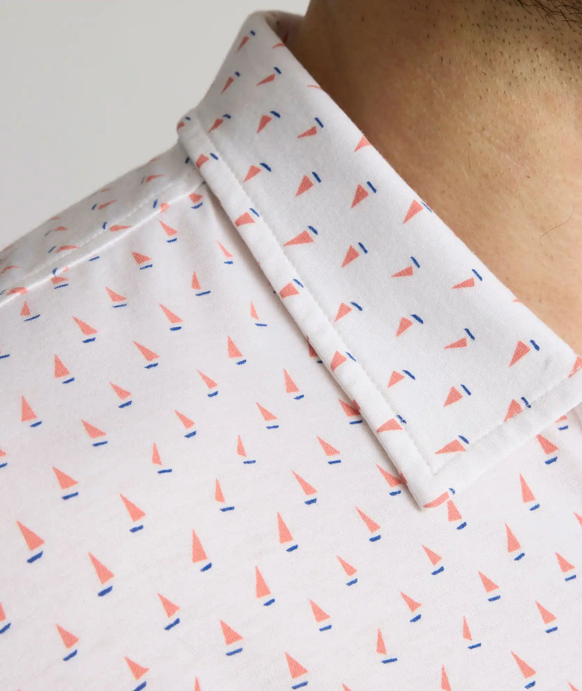 Printed Jersey Performance Polo - FINAL SALE