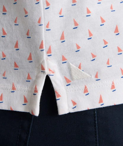 Printed Jersey Performance Polo - FINAL SALE